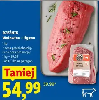 Lidl RZEŹNIK Wołowina - ligawa oferta