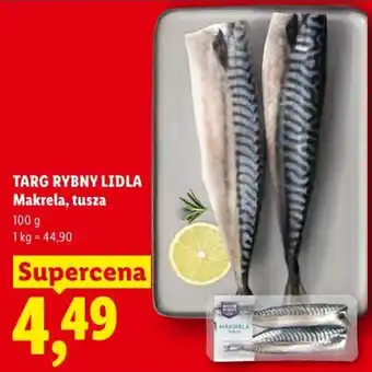 Lidl Makrela, tusza oferta