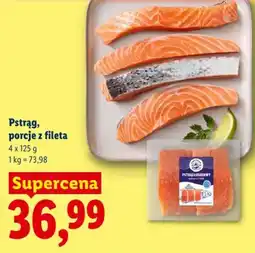 Lidl Pstrąg, porcje z fileta oferta