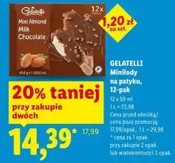 Lidl Gelatelli Minilody na patyku oferta