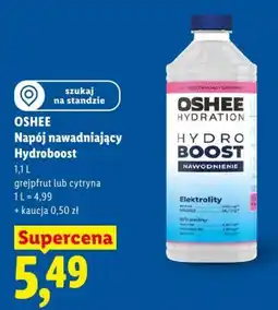 Lidl OSHEE Napój nawadniający Hydroboost oferta