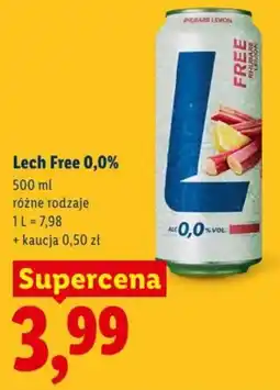 Lidl Lech Free 0,0% oferta