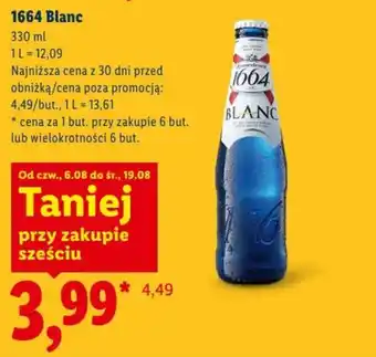 Lidl 1664 Blanc oferta