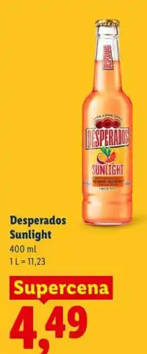 Lidl Desperados Sunlight oferta