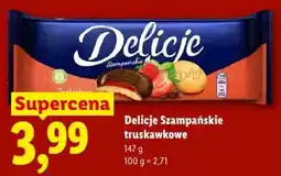 Lidl Delicje Szampańskie truskawkowe oferta