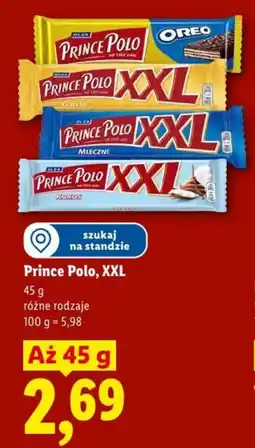 Lidl Prince Polo, XXL oferta
