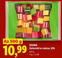 Lidl DIANA Galaretki w cukrze, XXL oferta