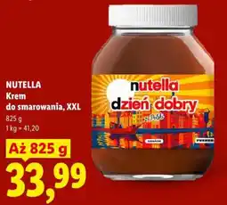 Lidl Nutella dzień dobry oferta