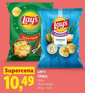 Lidl LAY'S Chipsy oferta