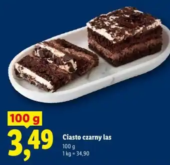 Lidl Ciasto czarny las oferta