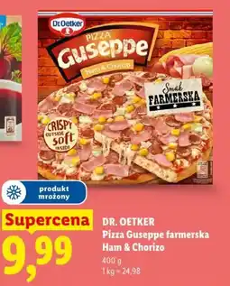 Lidl DR. OETKER Pizza Guseppe farmerska Ham & Chorizo oferta