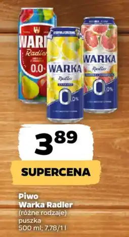 Netto Piwo Warka Radler oferta