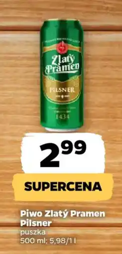 Netto Piwo Zlatý Pramen Pilsner oferta