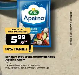 Netto Ser biały typu śródziemnomorskiego Apetina Arla oferta