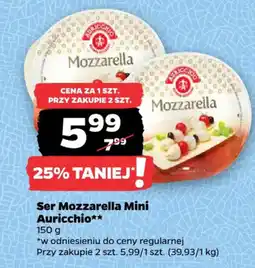 Netto Ser Mozzarella Mini Auricchio oferta