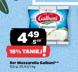 Netto Ser Mozzarella Galbani oferta