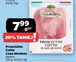 Netto Prosciutto Cotto Casa Modena oferta