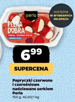 Netto Papryczki czerwone i czereśniowe nadziewane serkiem Perla oferta