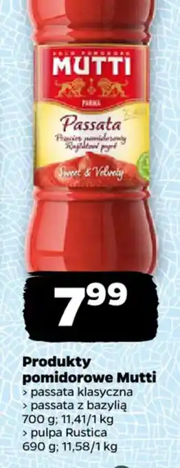 Netto Produkty pomidorowe Mutti oferta