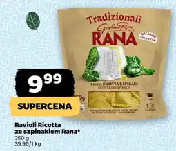 Netto Ravioli Ricotta ze szpinakiem Rana oferta