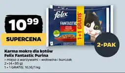 Netto Karma mokra dla kotów Felix Fantastic Purina oferta