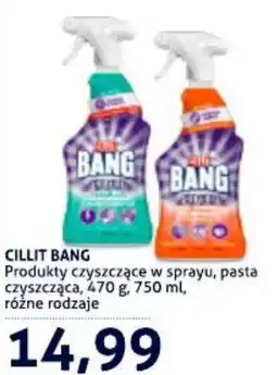 Blue Stop CILLIT BANG Produkty czyszczące w sprayu, pasta czyszcząca oferta