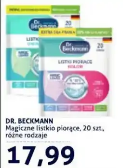 Blue Stop DR. BECKMANN Magiczne listkio piorące oferta