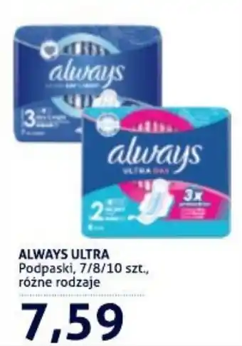 Blue Stop ALWAYS ULTRA Podpaski oferta