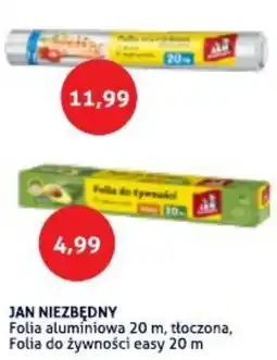 Blue Stop Folia aluminiowa 20 m, tłoczona, Folia do żywności easy 20 m oferta