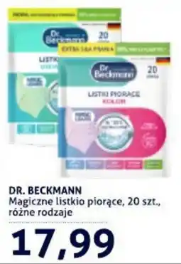 Blue Stop DR. BECKMANN Magiczne listki piorące oferta
