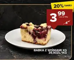 Spiżarnia Smakosza Babka z Wiśniami KG oferta
