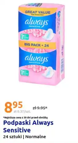 Action Podpaski Always Sensitive oferta