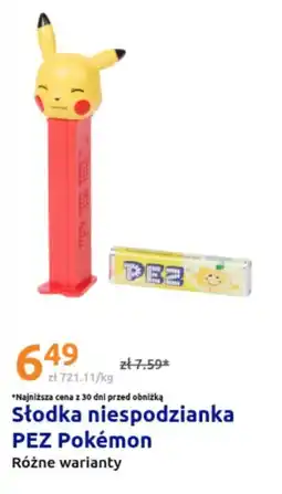Action Słodka niespodzianka PEZ Pokémon oferta