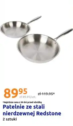 Action Patelnie ze stali nierdzewnej Redstone oferta