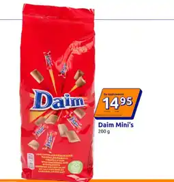 Action Daim Mini's oferta