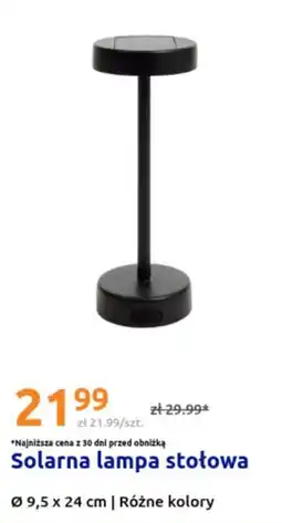 Action Solarna lampa stołowa oferta