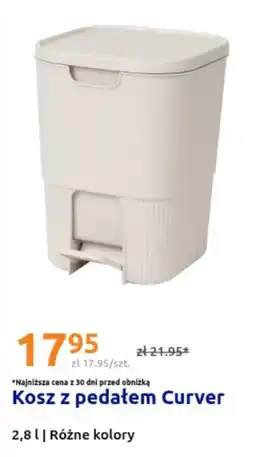Action Kosz z pedałem Curver oferta