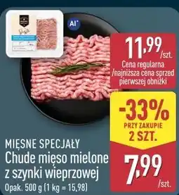 ALDI Mięsne Specjały Chude mięso mielone z szynki wieprzowej oferta