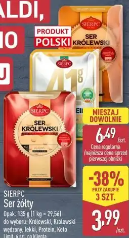 ALDI Sierpc Ser żółty Królewski oferta