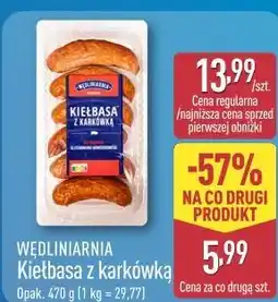 ALDI Wędliniarnia Kiełbasa z karkówką oferta