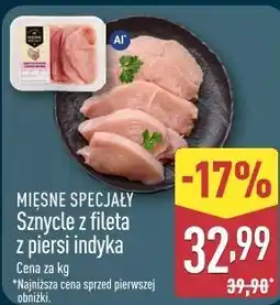 ALDI Mięsne Specjały Sznycle z fileta z piersi indyka oferta