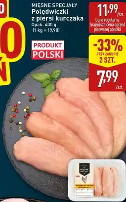 ALDI Mięsne Specjały Polędwiczki z piersi kurczaka oferta