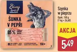 ALDI Bivoj Szynka w pieprzu oferta