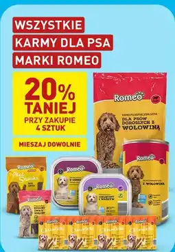 ALDI Wszystkie karmy dla psa Romeo oferta