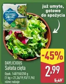 ALDI DAYLICIOUS Sałata cięta oferta