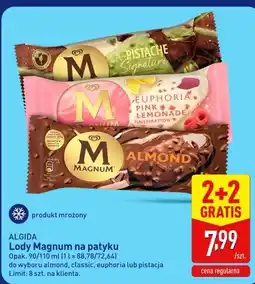 ALDI ALGIDA Lody Magnum na patyku oferta