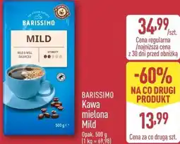 ALDI Kawa mielona Mild Barissimo oferta