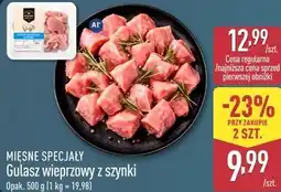 ALDI MIĘSNE SPECJAŁY Gulasz wieprzowy z szynki oferta