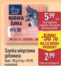 ALDI Szynka wieprzowa gotowana Moravia Šunka Bivoj oferta