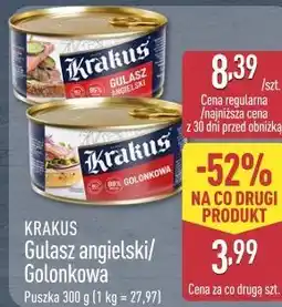 ALDI Gulasz angielski / Golonkowa Krakus oferta
